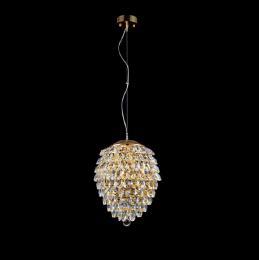 Изображение продукта Подвесной светильник Crystal Lux Charme SP4 Gold/Transparent 